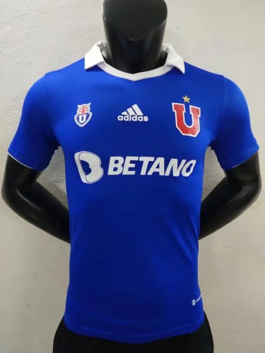 player Style 22-23 Universidad de Chile home soccer jersey