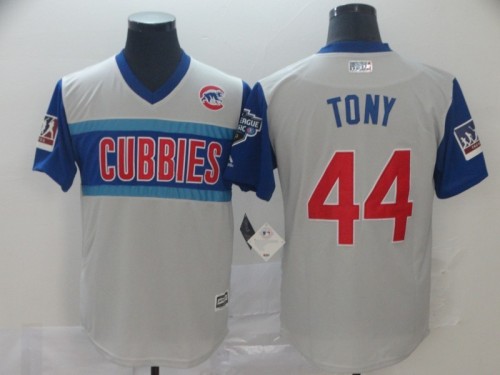 22 Men's Chicago Cubs Tony white 44 MLB Jersey