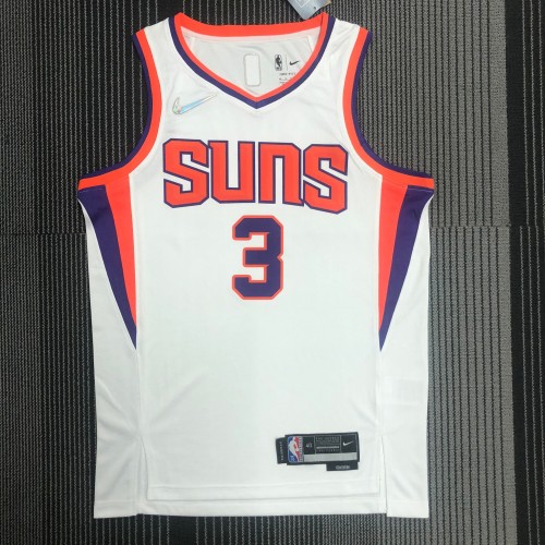 The 75th anniversary Phoenix Suns PAUL 3 white basketball jersey
