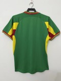Retro 2002 Senegal away green soccer jersey