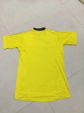 Retro 11-12 RM goalkeeper yellow soccer jersey football shirt