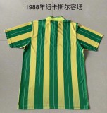 Retro 1988 Newcastle United away  soccer jersey football shirt