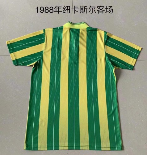 Retro 1988 Newcastle United away  soccer jersey football shirt