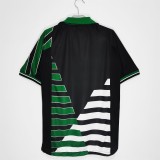 Retro 1998 South African away green soccer jersey football shirt