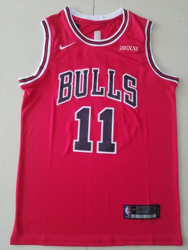 20/21 New Men Chicago Bulls Derozan 11 red basketball jersey shirt