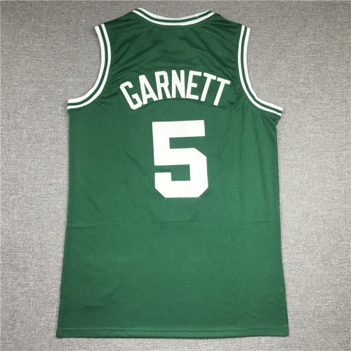 20/21 New Men Celtics 5 green basketball jersey