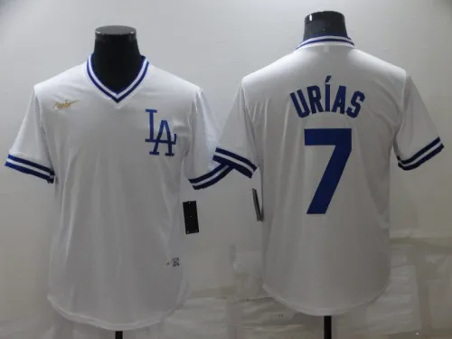 2022 Men's Los Angeles Dodgers 7 white MLB Jersey
