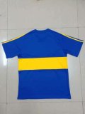 Retro 1981 Boca youth blue soccer jersey football shirt