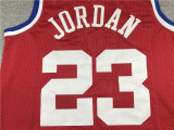 1989 Men All-Star Jordan 23 red retro basketball jersey