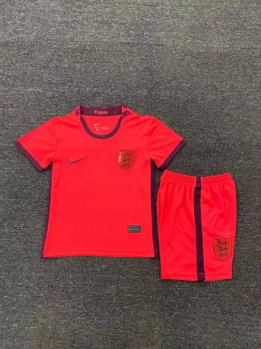 22/23 New Children England red soccer kits football uniforms