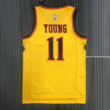 22 season Atlanta Hawks City version 11 Young basketball jersey