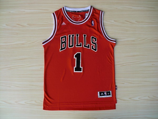 20/21 New Men Bulls tauren version Chicago rose 1 red basketball jersey