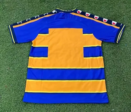 Retro 02-03 Parma Calcio home blue soccer jersey football shirt