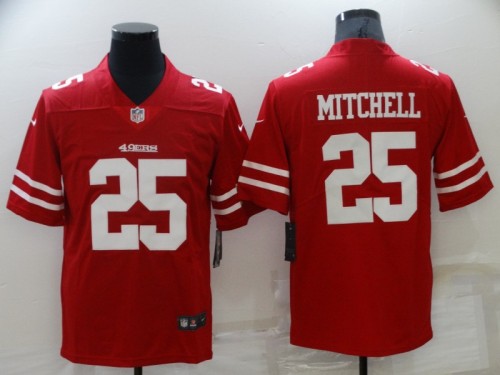 22 MEN’S Vapor Untouchable MITCHELL 25 red NFL Jersey