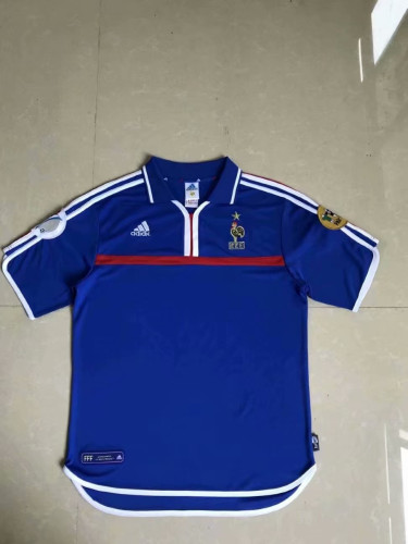 Retro  New Adult Thai version French FFF soccer jersey football shirt