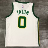 2019 Men Celtics Tatum 0 white basketball jersey