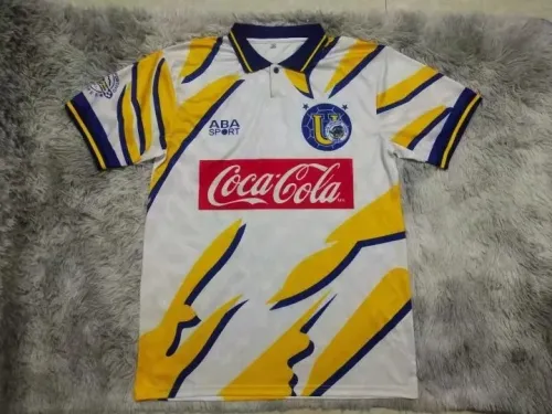 Retro 97-98 Tigres away white soccer jersey football shirt