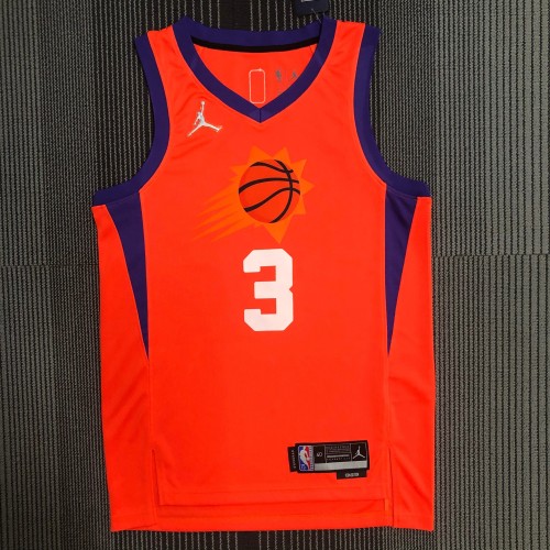 22 Phoenix Suns Air Jordan PAUL 3 orange basketball jersey