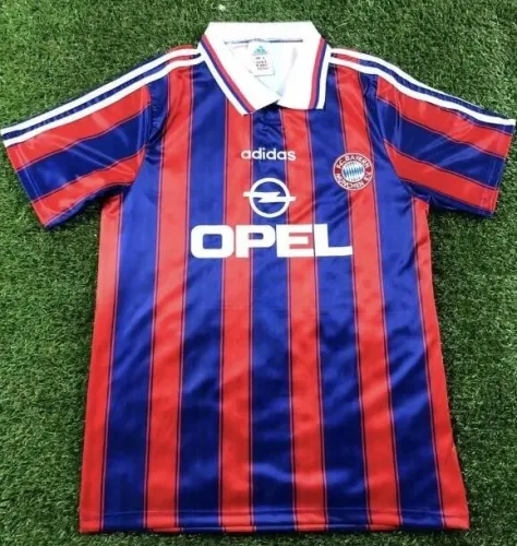 95-97 Adult Thai version Bayern soccer red retro soccer jersey football shirt