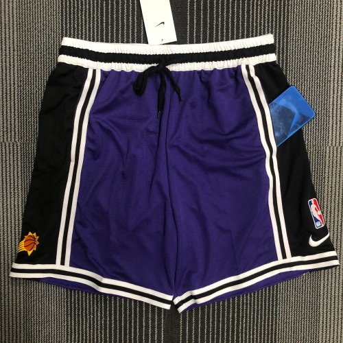 22 Phoenix Suns purple basketball shorts
