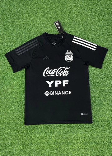 22-23 Argentina black Soccer Jersey football shirt