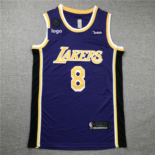 Adult Los Angeles lakers basketball retro jersey shirt Bryant 8