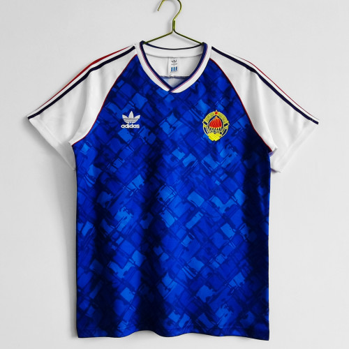 Retro 1992 Yugoslavia home soccer jersey football shirt