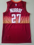 20/21 New Men Denver Nuggets Murray 27 red basketball jersey