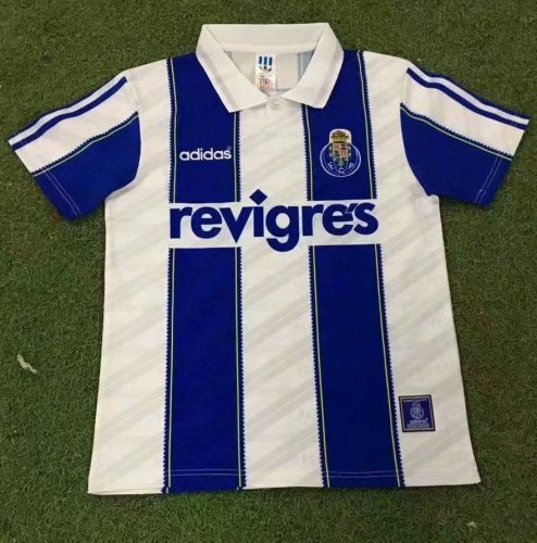 Retro 97-98 Porto home white soccer jersey football shirt