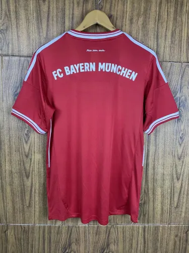 Retro 13-14 Bayern final version home red soccer jersey football shirt