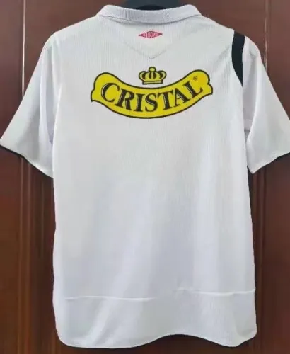 Retro 2006 Colo-Colo home white soccer jersey football shirt
