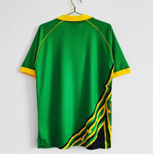 Retro 1998 Jamaica away green soccer jersey football shirt