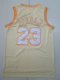 21/22 New Men Los Angeles Lakers James 23 yellow gold version basketball jersey