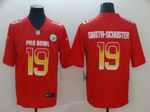 20/21 New Men Steelers Smith-Schuster 19 red NFL jersey
