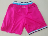 20/21 New Men Miami Heat pocket edition pink basketball shorts