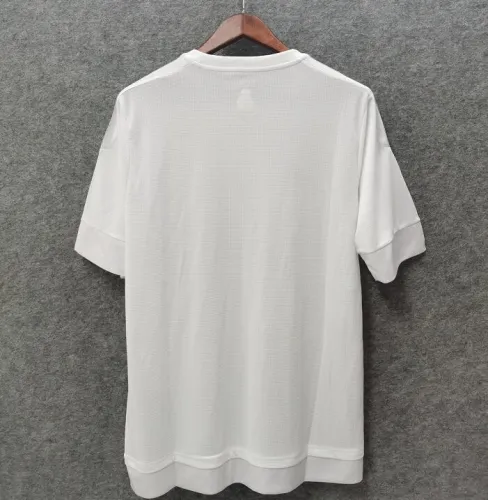 Retro 15-16 RM white soccer jersey football shirt