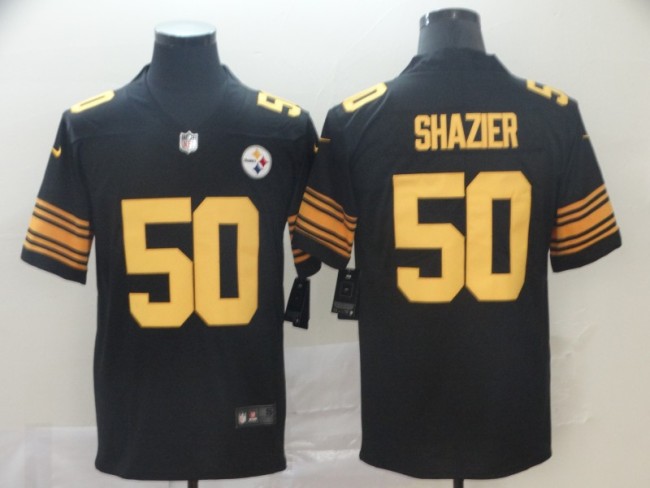 20/21 New Men Steelers Shazier 50 black NFL jersey