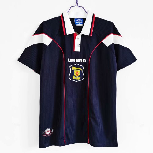 Retro 96-98 Scottish master soccer jersey football shirt