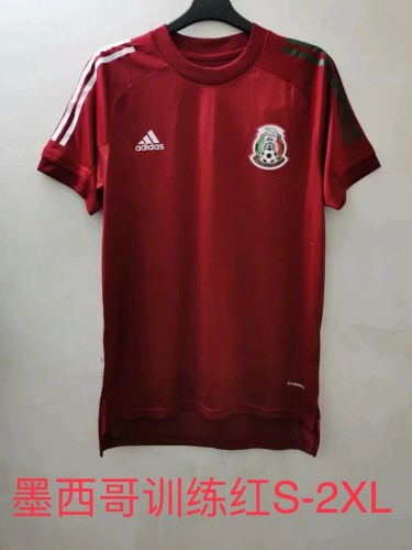 2022 Thai version Mexico red training jersey Soccer Jersey football shirt