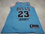 85 Men Chicago Bulls Jordan classic blue basketball jersey 23