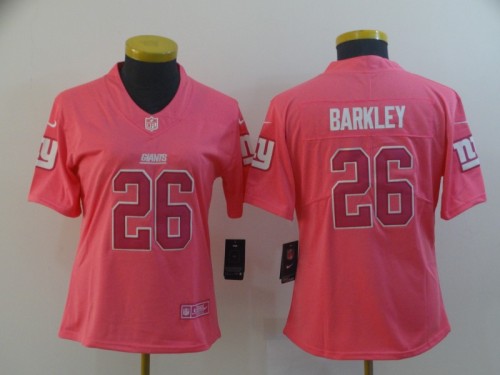 Giants Women's basketball jersey BARKLEY 26 pink