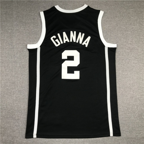 New Men Gaina gigi classic black basketball jersey 2