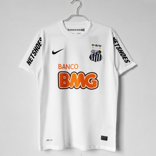 Retro 2013 Santos home soccer jersey football shirt