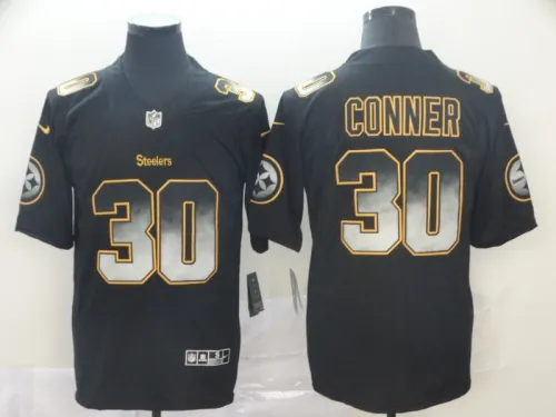 20/21 New Men Steelers Conner 30 black NFL jersey