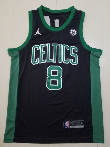 21/22 New Men Celtics Walker 8 green basketball jersey