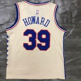 20/21 New Men Philadelphia 76ers Howard 39 reward version white basketball jersey