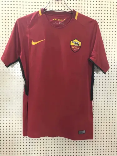 18-19 Adult Thai version Roman red retro soccer jersey football shirt