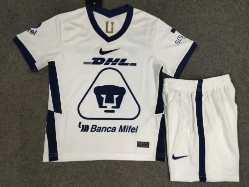 2021 New Children Pumas white club soccer suits football uniforms