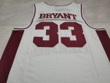 20/21 Men Los Angeles Lakers Kobe Bryant senior high school 33 white basketball jersey