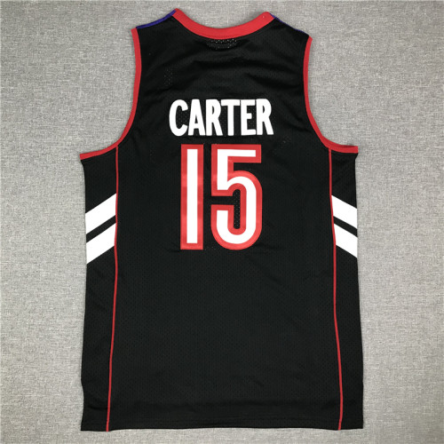20/21 Men Raptor Carter 15 purple printing version basketball jersey